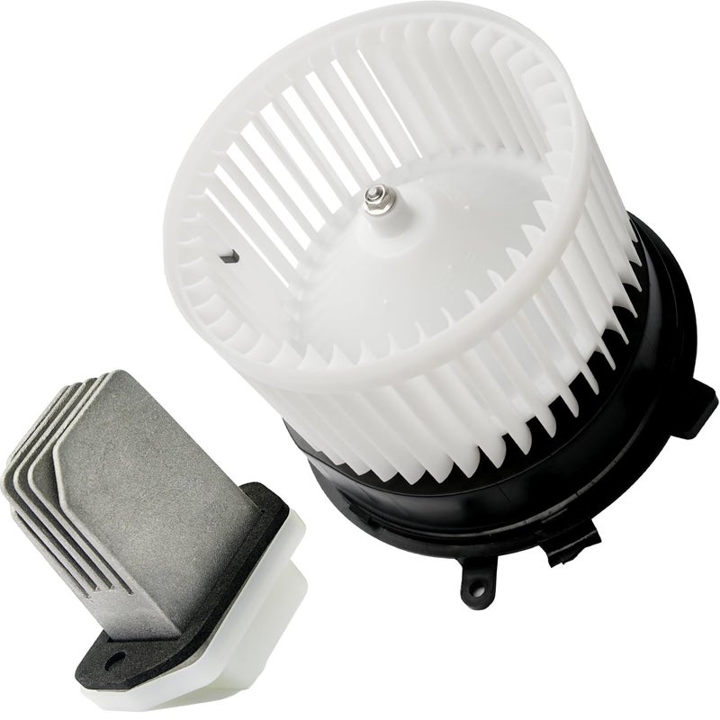 CYTROBE HVAC Heater Blower Motor and Resistor Assembly Compatible with 2007-2012 Nissan Sentra 2008-2013 Nissan Rogue 2014-2015 Nissan Rogue Select Replace 27225-ET10A 700253 27225EN000 27761-4BA0A 973581 - Image 1